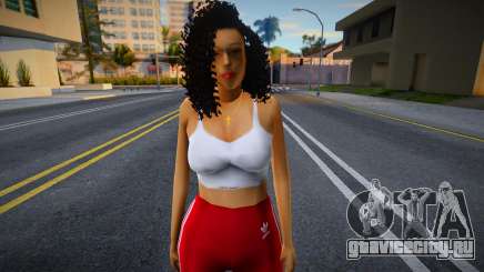 Спортивная девушка для GTA San Andreas