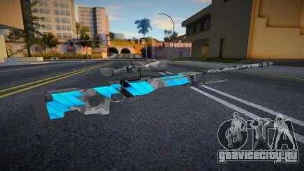AWP Neural from CS:GO (Blue) для GTA San Andreas
