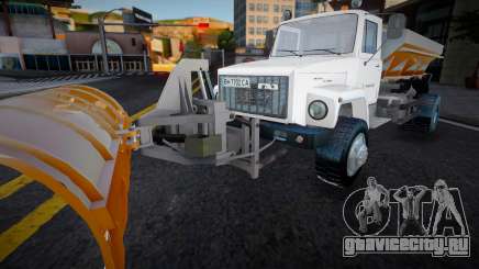 ГАЗ 3309 Снегоуборочный для GTA San Andreas