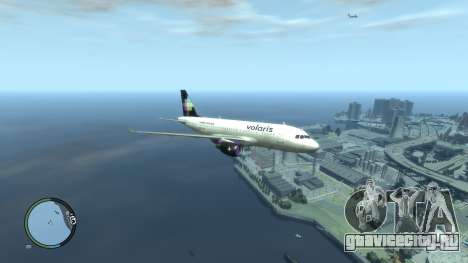 Airbus A319 Volaris для GTA 4