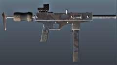 Luty Improvised SMG Makeshift Stock для GTA 4