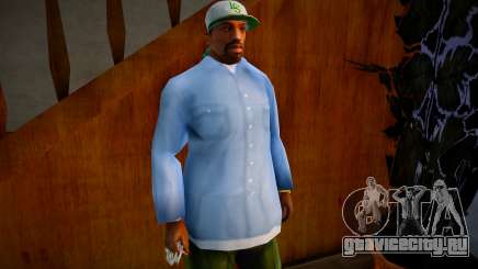 Небесно-голубая рубашка для GTA San Andreas