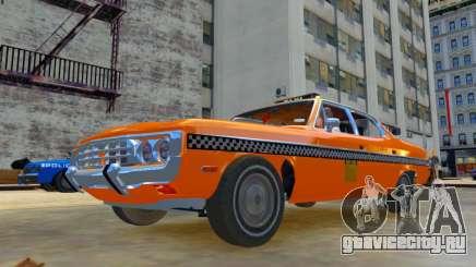 AMC Matador 1972 Taxi для GTA 4