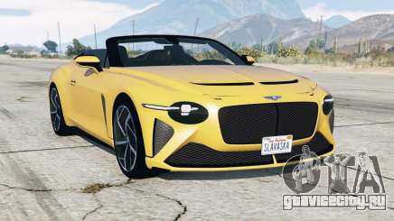 Bentley Mulliner Bacalar 2021 для GTA 5