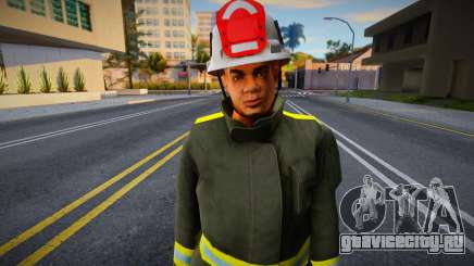 Romanian Firefighter Skin для GTA San Andreas