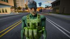 Solid Snake Green для GTA San Andreas