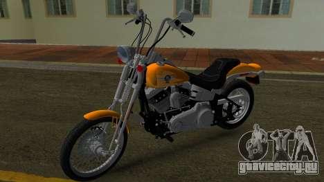 Harley-Davidson FXST Softail для GTA Vice City