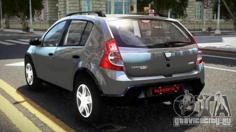 Dacia Sandero ST V1.0 для GTA 4