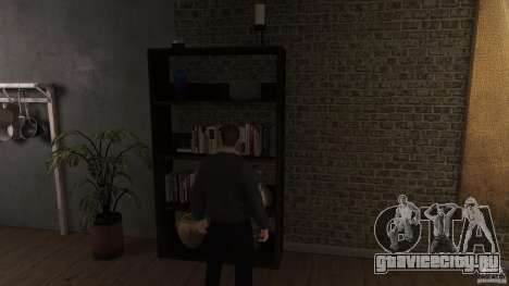 Домашний свитер с воротником для GTA 4