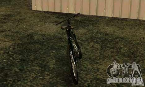 Велосипед с надписями Monster Energy для GTA San Andreas