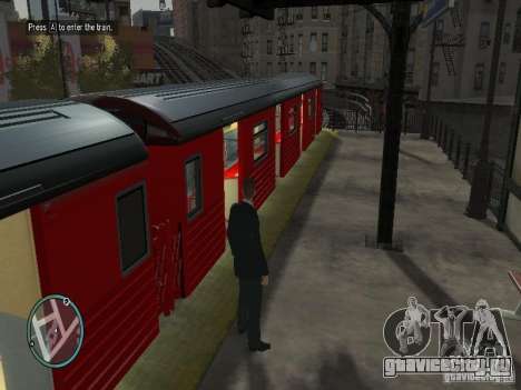 Поезд Redbird v1.0 для GTA 4