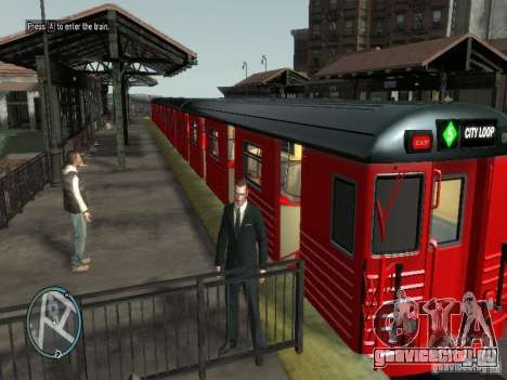 Поезд Redbird v1.0 для GTA 4