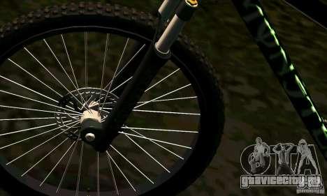 Велосипед с надписями Monster Energy для GTA San Andreas