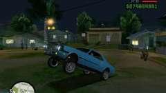 Возможность поднять машину на дыбы для GTA San Andreas
