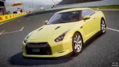 Nissan GT-R R35 2010 v1.3 для GTA 4