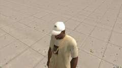 Кепка umbro white для GTA San Andreas