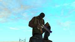 Blue and black gun pack