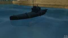 Seehund Midget Submarine skin 2 для GTA Vice City