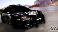 Subaru Impreza WRX STI Police Speed Enforcement