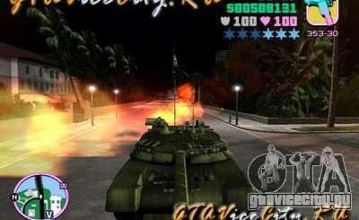 Танк Т80 для GTA Vice City