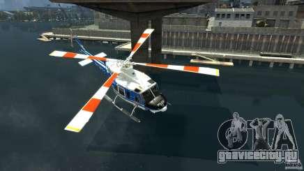 Bell412/NYPD Air Sea Rescue Helicopter для GTA 4