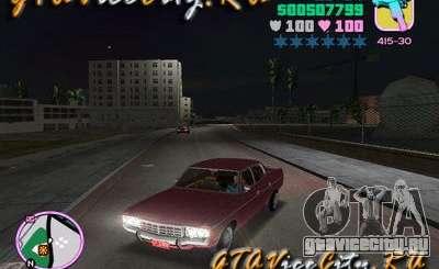 Ford AMC Matador бордовый для GTA Vice City