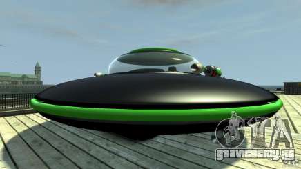 UFO neon ufo green для GTA 4