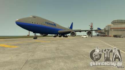 Finnair Airplane Mod v1.0 для GTA 4