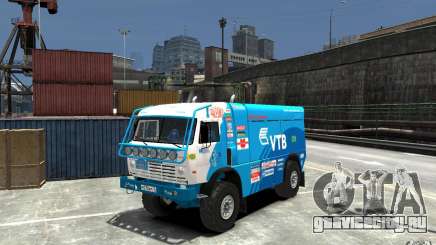 КамАЗ 4911 Rally МАСТЕР для GTA 4