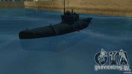 Seehund Midget Submarine skin 2 для GTA Vice City
