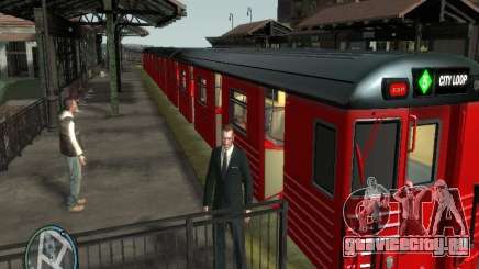 Поезд Redbird v1.0 для GTA 4