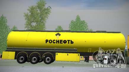 Прицеп к Mercedes-Benz Actros РосНефть для GTA San Andreas