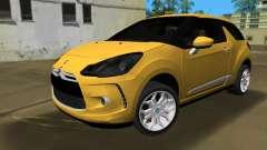 Citröen DS3 2011 для GTA Vice City