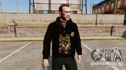 Кожаная куртка -Guns N Roses- для GTA 4