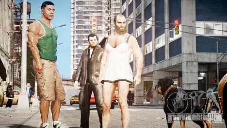 Клинтон Франклин GTA V для GTA 4