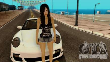 Jack Daniels Girl Skin для GTA San Andreas