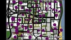 Tags Map Mod v1.2 для GTA San Andreas