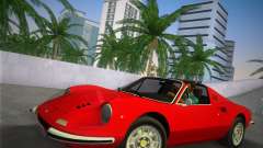 Ferrari 246 Dino GTS 1972 для GTA Vice City