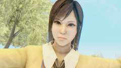 Kokoro wearing a school uniform (DOA5)