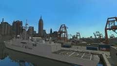 U.S. Navy frigate для GTA 4