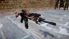 Автоматический карабин Colt M4A1 bloodshot для GTA 4