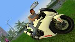 Aprilia RSV4 2009 White Edition II для GTA Vice City