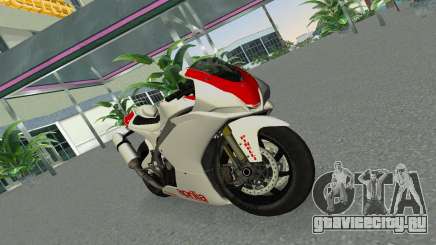 Aprilia RSV4 2009 Gray Edition для GTA Vice City