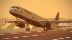 Airbus A321-232 jetBlue Blue Kid in the Town для GTA San Andreas