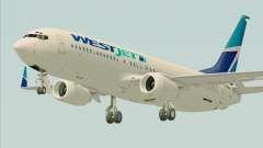 Boeing 737-800 WestJet Airlines для GTA San Andreas