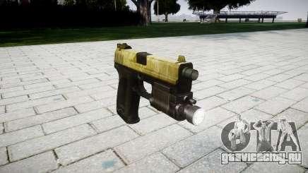 Пистолет HK USP 45 olive для GTA 4