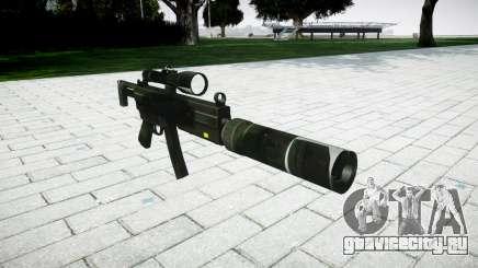 Тактический пистолет-пулемёт MP5 для GTA 4