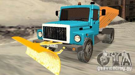 ГАЗ 3309 Снегоуборочная для GTA San Andreas