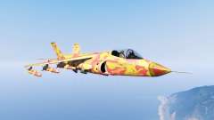 Hydra lava camouflage для GTA 5