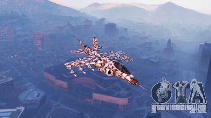 Hydra black & white camouflage для GTA 5